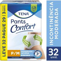 Roupa Íntima Tena Pants Confort P/M Leve 32 Pague 29 unids Roupa Íntima Tena Pants Confort P/M Leve 32 Pague 29 unids