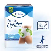 Roupa Intima Tena Pants Confort Tamanho G/EG 16 Unidades