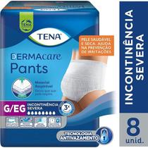 Roupa Intima Tena Pants Dermacare Incontinência G/EG 8un