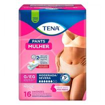 Roupa Íntima Tena Pants Mulher Nude G/EG 16 unidades