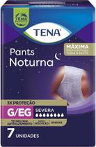 Roupa Íntima Tena Pants Noturna G/EG 7 unidades
