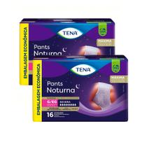 Roupa Íntima Tena Pants Noturna Tamanho G/EG 16 Unidades Kit com duas unidades