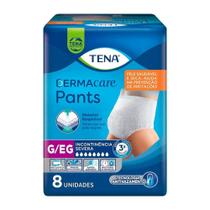 Roupa Íntima Tena Pants Ultra Dermacare Tamanho G/EG - 8 Pacotes com 8 Fraldas - Total 64 Tiras Roupa Íntima Tena Pants Ultra Dermacare Tamanho G/EG - 8 Pacotes com 8 Fraldas - Total 64 Tiras