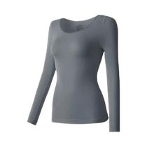 Roupa Íntima Térmica Feminina de Manga Longa - Ajuste Fino (L-XL) - Ideal para Outono/Inverno