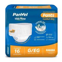 Roupa Íntima Unissex Panvel Vida Plena Pants G/eg Com 16 Unidades