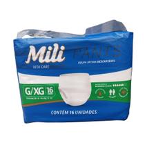 Roupa Íntima Vita Care Pants Unissex Tamanho G/XG (MILI) - Pacote com 16 Unidades Roupa Íntima Vita Care Pants Unissex Tamanho G/XG (MILI) - Pacote com 16 Unidades