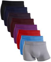 Roupa íntima youlehe Soft Rayon, cuecas boxer, sungas elásticas masculinas