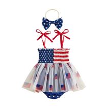 Roupa: Ledy Champswiin, recém-nascida, menina, 4 de julho, 6 a 12 meses