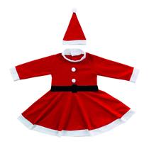 Roupa Mamãe Noel Infantil Fantasia Natal Tamanho Único