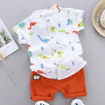 Roupa Mauricinho Conjunto Infantil Temático Menino Floral - anjo da mamãe