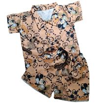Roupa Mickey Gu Menino Conjunto Mickey Gu