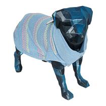Roupa milou pet space invaders - azul claro - 05 Roupa milou pet space invaders - azul claro - 05