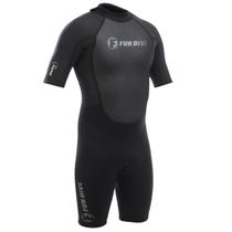 Roupa Neoprene Wailea Curto 3mm Fun Dive, Surf Kite Jetski