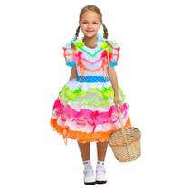 Roupa Noiva Festa Junina Infantil Super Luxo Exclusivo Roupa Noiva Festa Junina Infantil Super Luxo Exclusivo