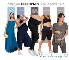 Roupa P/ Grávida Gestante Escolha 4 Peças Direto Da Fábrica