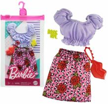 Roupa para Barbie e acessórios original GWC27 - Mattel - 887961900514