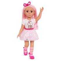 Roupa para Boneca Glitter Girls 14 Polegadas Conjunto Rosa Doce