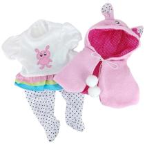 Roupa Para Boneca Laura Baby Rosa Bunny R.719 Shiny Toys