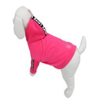 Roupa Para Cachorro Jaqueta Rosa Chiclete Pata Chic p