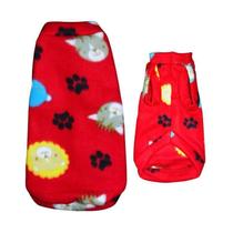 Roupa Para Cães - Suéter Vermelho Tamanho Egg