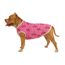 Roupa Pet Cães Porte Grande Cereja Rosa