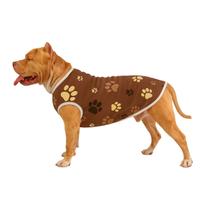 Roupa Pet Cães Porte Grande Patas Marrom