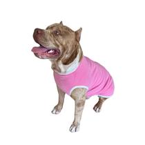 Roupa Pet Cães Porte Grande Rosa Claro