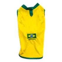Roupa Pet Da Seleção Brasil Copa Do Mundo 2026 P/Cachorro