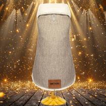 Roupa Pet Inverno Capa Forrada Pelúcia Tam XGG Fácil Vestir Roupa Pet Inverno Capa Forrada Pelúcia Tam XGG Fácil Vestir