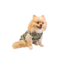 Roupa Pet Soft Bouclê Peluciado Camuflado