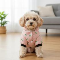 Roupa Pet Soft Casaco Frio Cão Gato Pet Pequeno Porte P