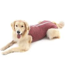 Roupa Pós-Castração Pet Med Duo Dry Rosa para Cães Fêmeas - Tamanho 1