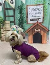 Roupa pós cirúrgica para cachorro fêmea N 4