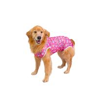 Roupa Pós Cirúrgica Para Cachorro UV Fêmea Rosa Cachorrinhos Roupa Pós Cirúrgica Para Cachorro UV Fêmea Rosa Cachorrinhos