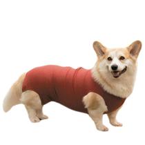 Roupa Pós-Cirúrgica Pet Castração Cachorro Macho e Fêmea - Tecido Dry Fit Com Proteção Solar UV 50+