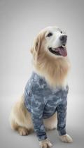 Roupa Pós Cirúrgica Pet Manga Longa Camuflada Roupa Pós Cirúrgica Pet Manga Longa Camuflada