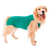 Roupa Pós Cirúrgica Regular Duo Dry Verde para Cães - 0 Roupa Pós Cirúrgica Regular Duo Dry Verde para Cães - 0