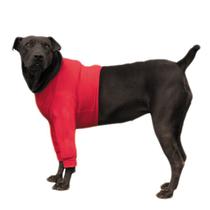 Roupa Protetora Membros Anteriores Pós Cirúrgica Pet para Cachorro Peito e Pernas Dianteiras Tecido de Algodão