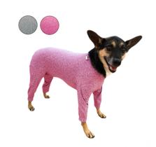 Roupa Protetora Pet Cachorro Corpo Inteiro e Pernas - Dermatite Atópica - Proteção Solar UV 50+