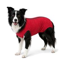 Roupa Protetora Pós Cirúrgica Para Castração de Cachorro Macho e Fêmea Tecido Dry Fit Com Proteção Solar