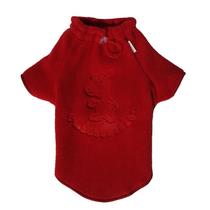 Roupa Roupinha Blusao Outono Inverno Quentinha Pescoço Largo Cachorro Gato Pet Vermelho Soft Picko Pickorruchos - M