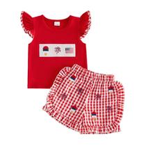 Roupa RSRZRCJ Toddler, 4 de julho, menina de 6 a 12 meses Roupa RSRZRCJ Toddler, 4 de julho, menina de 6 a 12 meses