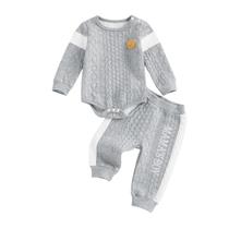 Roupa SAYOO Infant Baby Boy, macacão de urso de 3 a 18 meses com calças Roupa SAYOO Infant Baby Boy, macacão de urso de 3 a 18 meses com calças