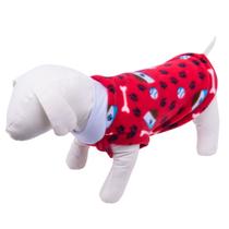 Roupa Soft JN Pet Roupinha Inverno para Cachorro Porte Pequeno e Medio Casaco de Frio