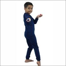 Roupa termica de crianças /conjunto térmico calça e blusa infantil - alyfeb