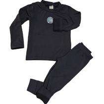 Roupa termica infantil conjunto calça e blusa inverno frio neve