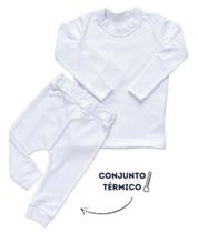 Roupa Térmica Inverno Bebê Infantil Menino Menina Conjunto Roupa Térmica Inverno Bebê Infantil Menino Menina Conjunto