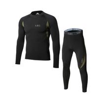Roupa Térmica Masculina De Inverno, Camada Base Elástica Justa Para Fitness, Pijama Longo