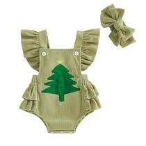 Roupa YINGISFITM My First Christmas Baby Girl de 6 a 12 meses