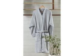 Roupão 300 Blanket GG Prata Kacyumara Roupão 300 Blanket GG Prata Kacyumara